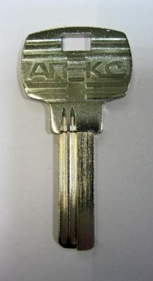 Заготовка для ключей 00534 AP1D_Apex АПЕКС полосатый узкий (2,4*8,5мм)