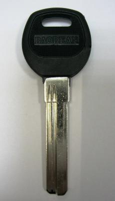 Заготовка для ключей 00607 BAO-2DP средняя, ручка пластик вертикальная (38 мм)