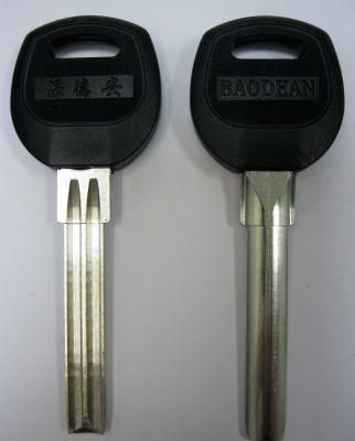 Заготовка для ключей 00652 CANAS PSNJ 1P SANJIN полукруг 2 паза 7,5*40 мм (pan-pan пластик) вертикальные