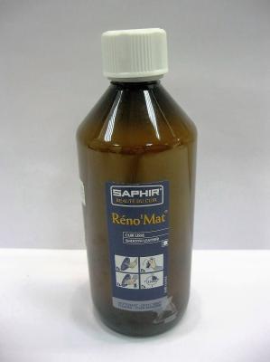 Очиститель Сапфир Reno Mat 500 мл 0518 для всех видов гладких кож для глубокой и интенсивной чистки