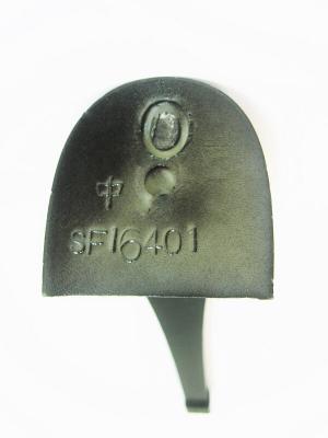 Каблук МАО женский модельный 16401 7/8 цвет черный