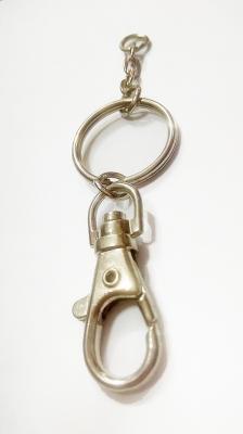 Кольцо с карабином для ключей, упаковка 4 штук